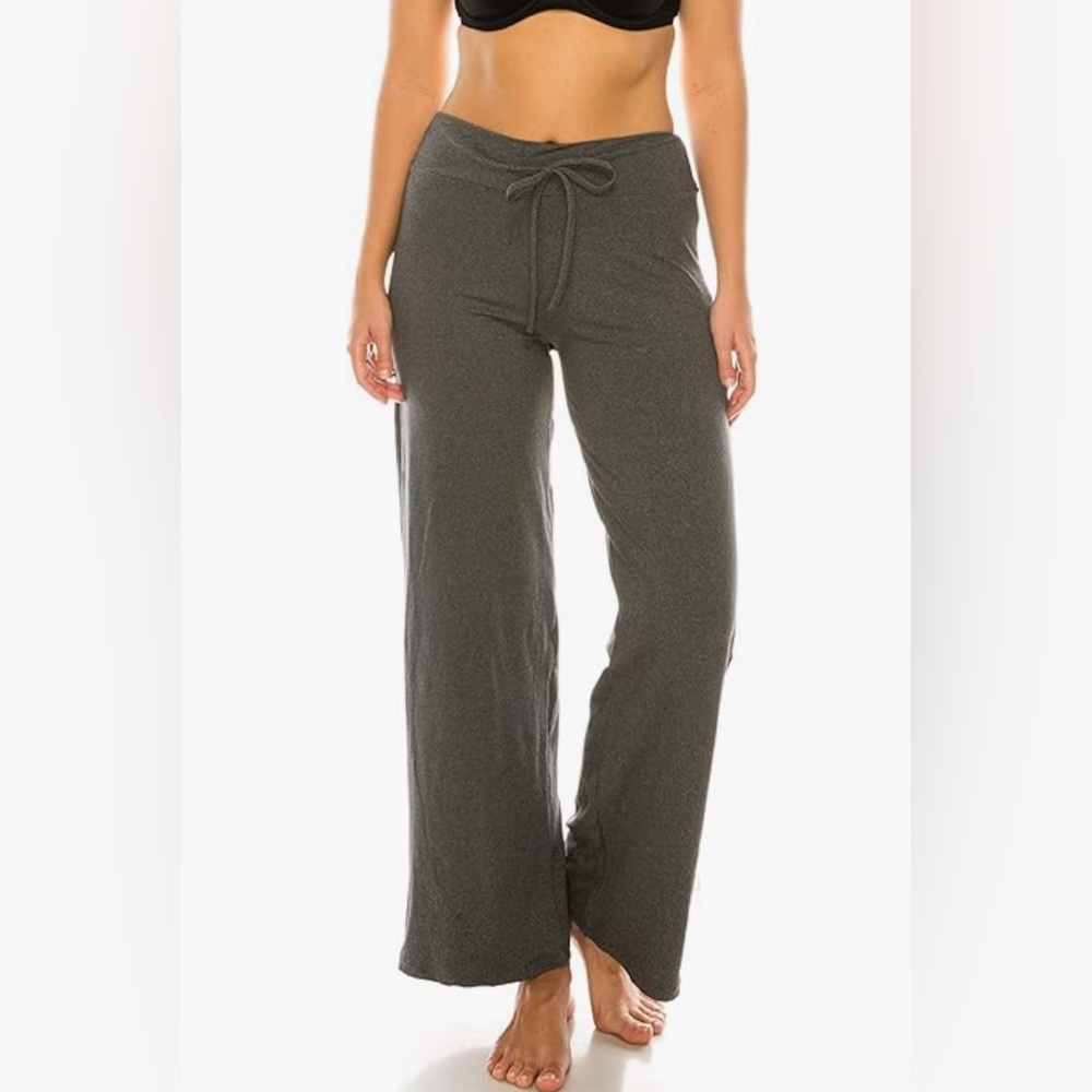 Leggings Depot Drawstring Pajama Pants Wide Leg Casual Lounge Pants comfy 2xl - Picture 5 of 7